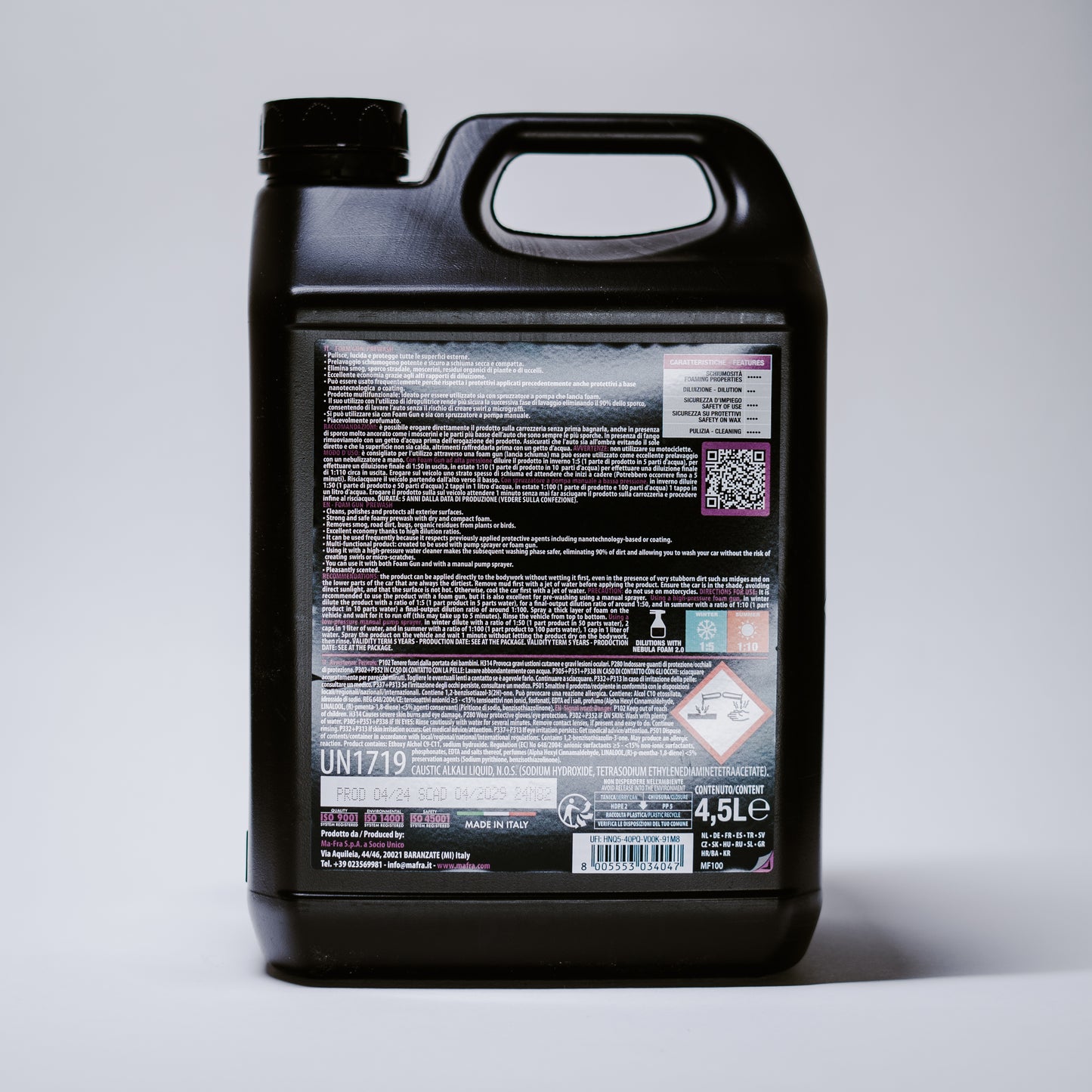 Maniac Foam Gun prewash 4500ML